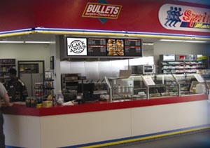 Bullets Burgers, Chicken & More a franchise opportunity from Franchise Genius