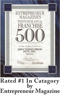 Minuteman Press International a franchise opportunity from Franchise Genius