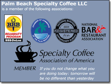 Palm Beach Specialty Coffee a franchise opportunity from Franchise Genius